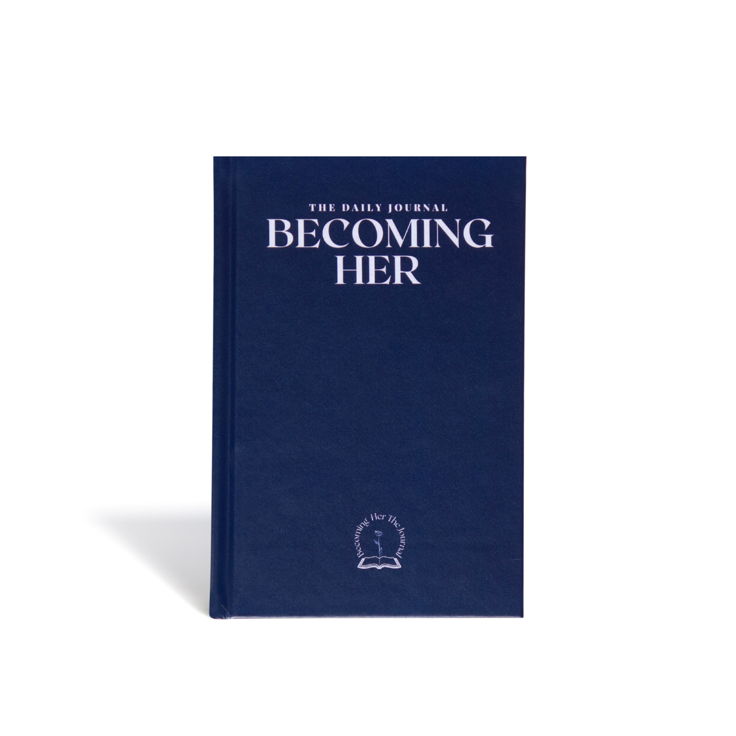 Becoming Her The Journal in Corporate Blue (Hard Cover)