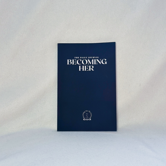 Becoming Her The Journal - Corporate Blue - Paperback