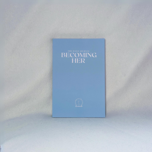 Becoming Her The Journal - Spring Blue - Paperback