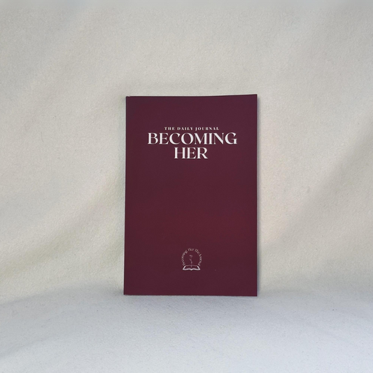 Becoming Her The Journal - Corporate Red - Paperback