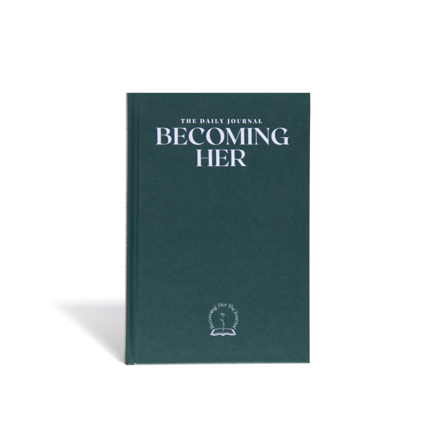 PRE-ORDER Becoming Her The Journal in Corporate Green (Hard Cover)