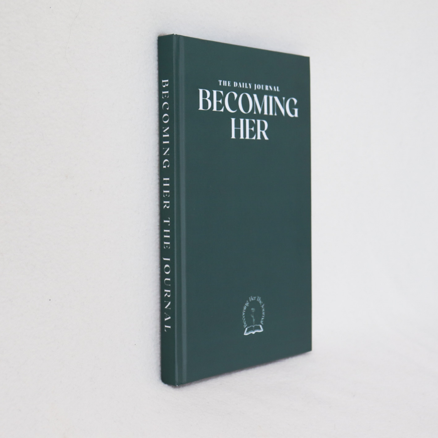PRE-ORDER Becoming Her The Journal in Corporate Green (Hard Cover)