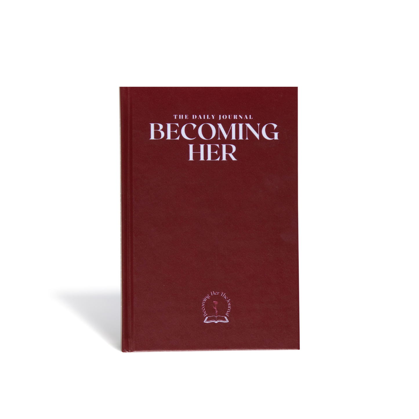 Becoming Her The Journal in Corporate Red (Hard Cover)