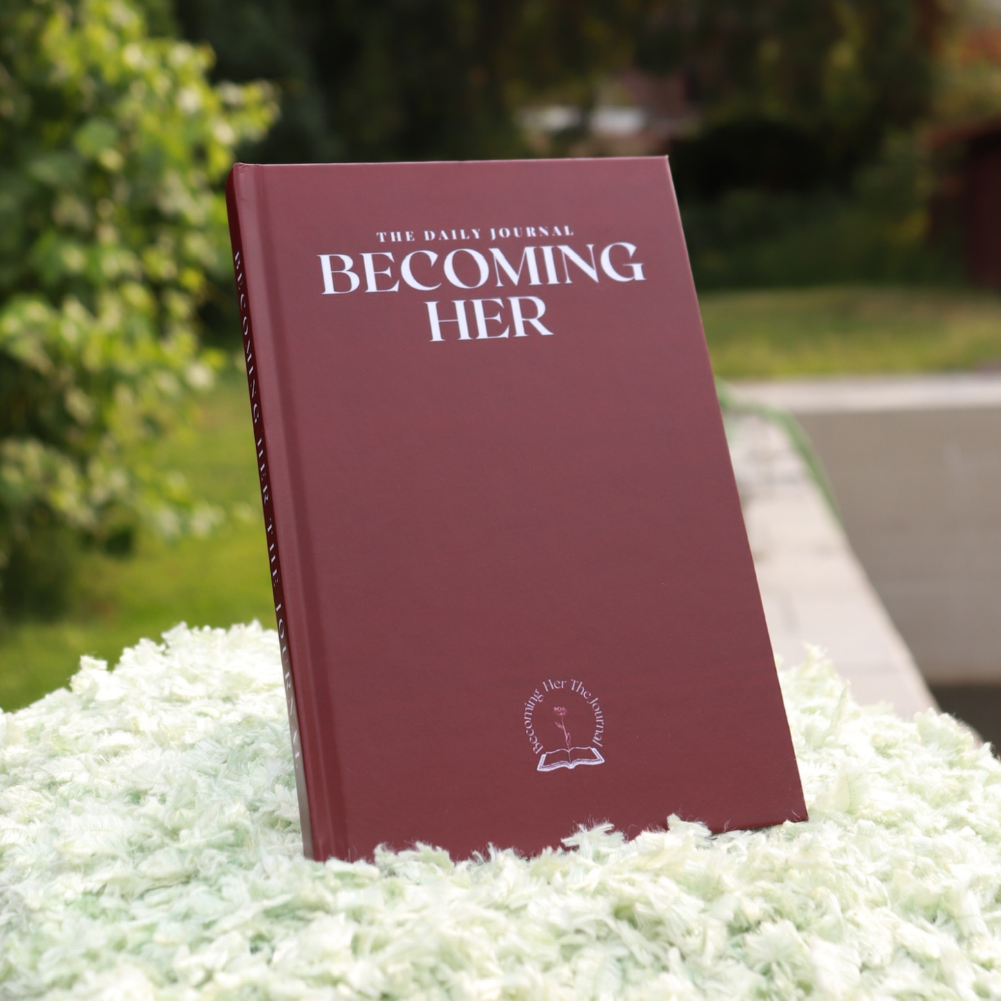 Becoming Her The Journal in Corporate Red (Hard Cover)