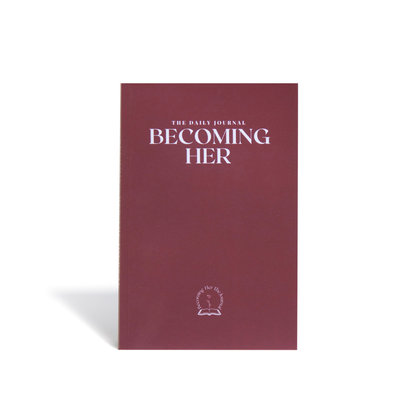 Becoming Her The Journal in Corporate Red (Paperback)