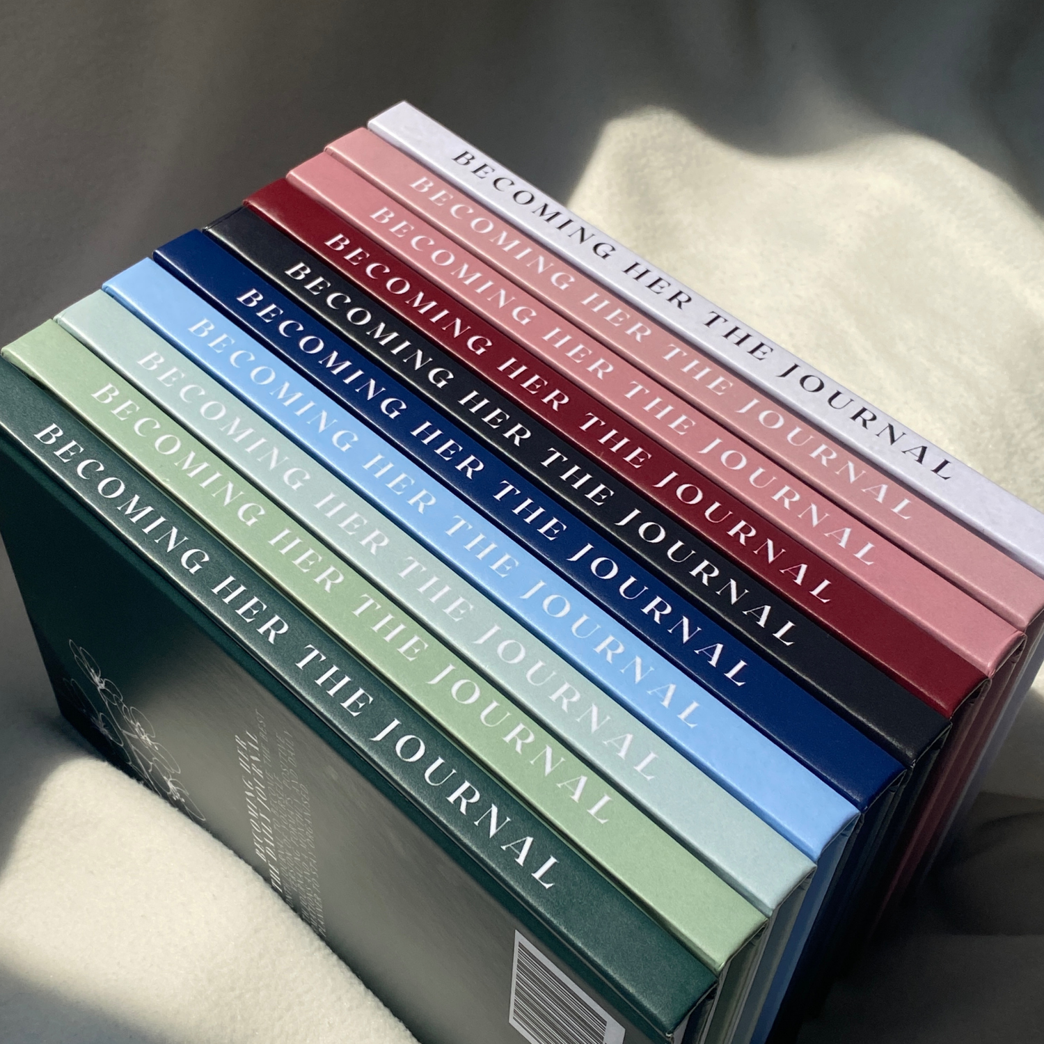 PRE-ORDER Becoming Her The Journal in Corporate Green (Hard Cover)