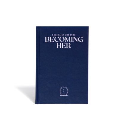 Becoming Her The Journal - Corporate Blue - Hard Cover