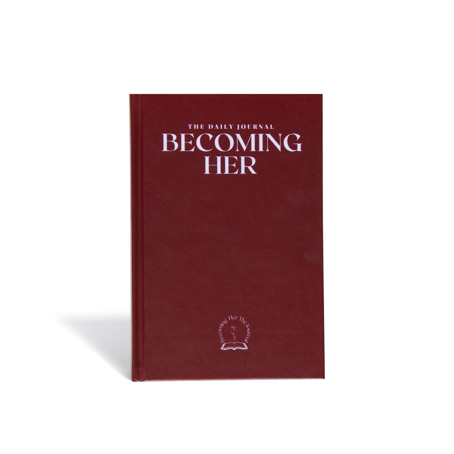 Becoming Her The Journal - Corporate Red - Hard Cover