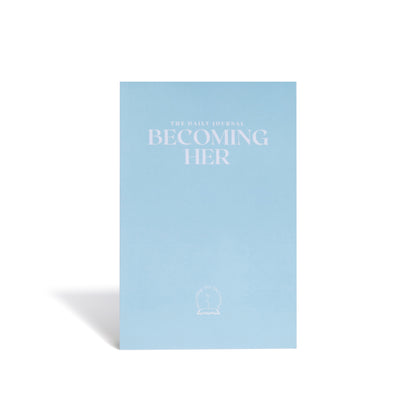 Becoming Her The Journal - Spring Blue - Paperback