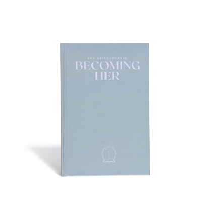 Becoming Her The Journal in Minty Green (Hard cover)