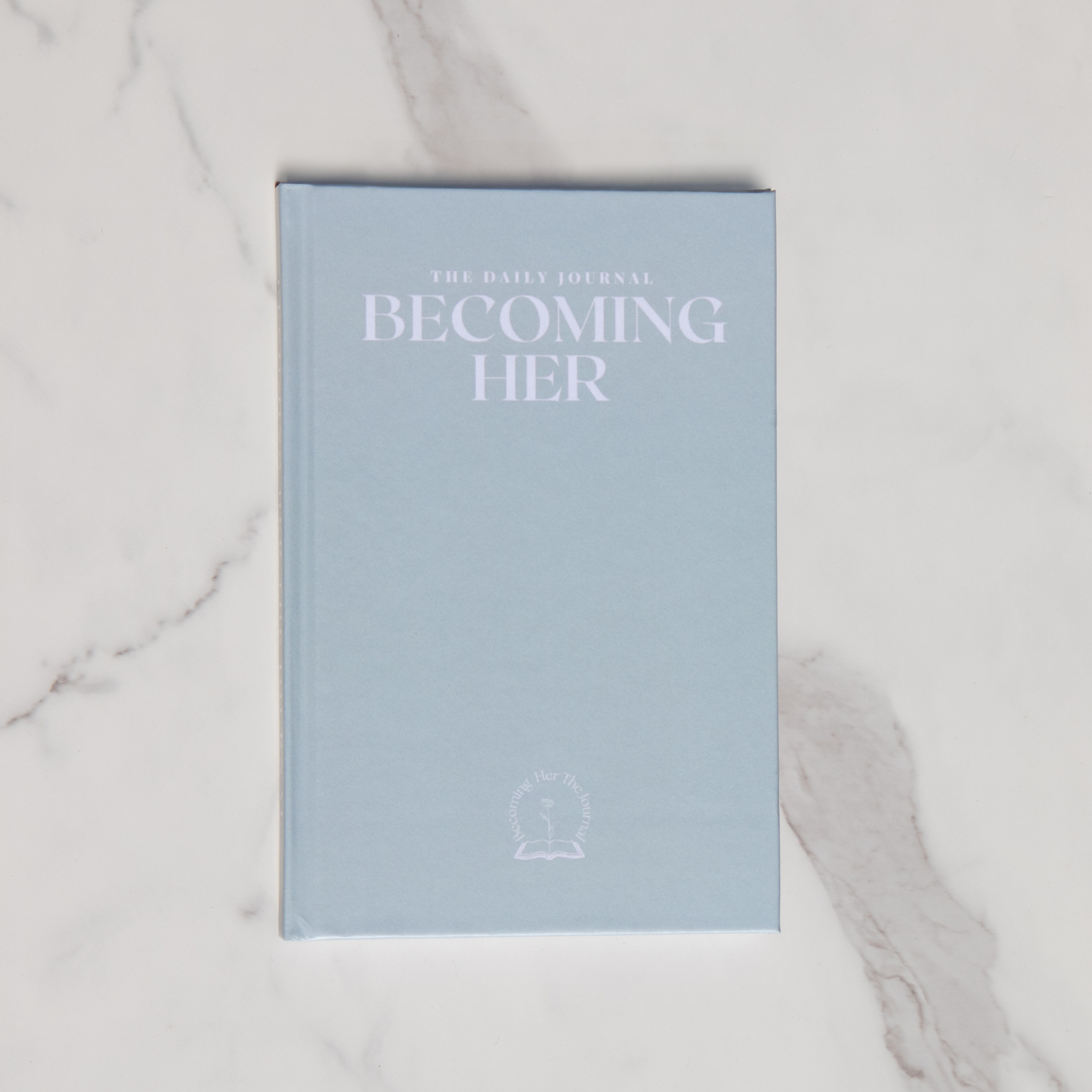 Becoming Her The Journal in Minty Green (Hard cover)