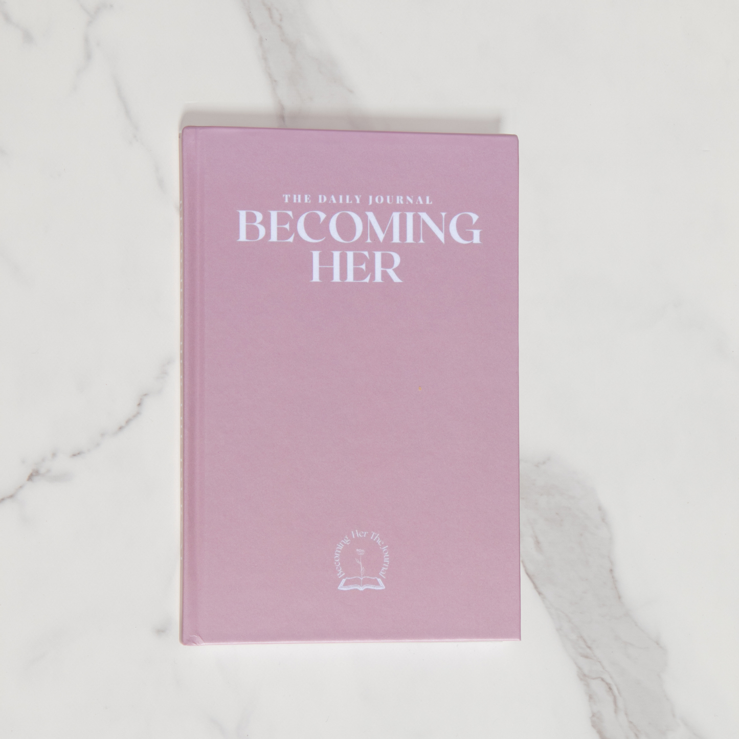 Becoming Her The Journal in Neutral Nude (Hard Cover)