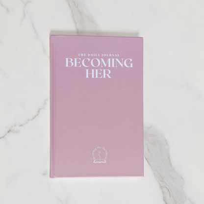 Becoming Her The Journal in Neutral Nude (Hard Cover)