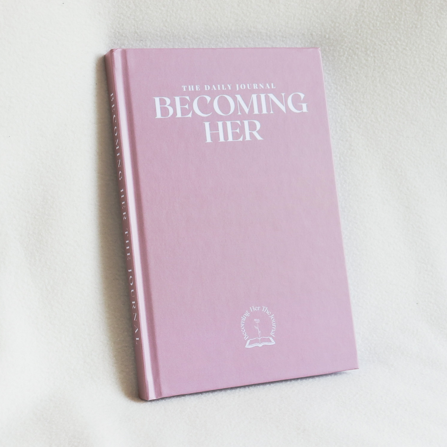PRE-ORDER Becoming Her The Journal in Neutral Nude (Hard Cover)