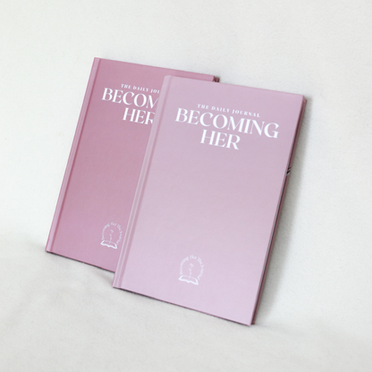 Becoming Her The Journal in Neutral Nude (Hard Cover)