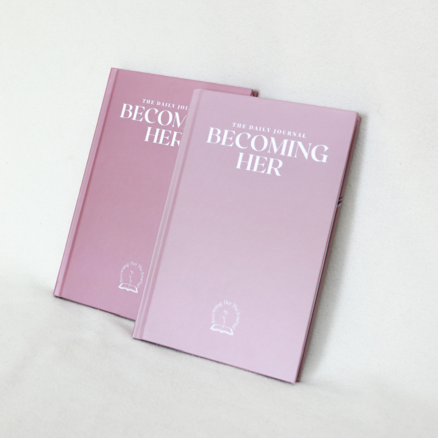 PRE-ORDER Becoming Her The Journal in Warm Nude (Hard Cover)