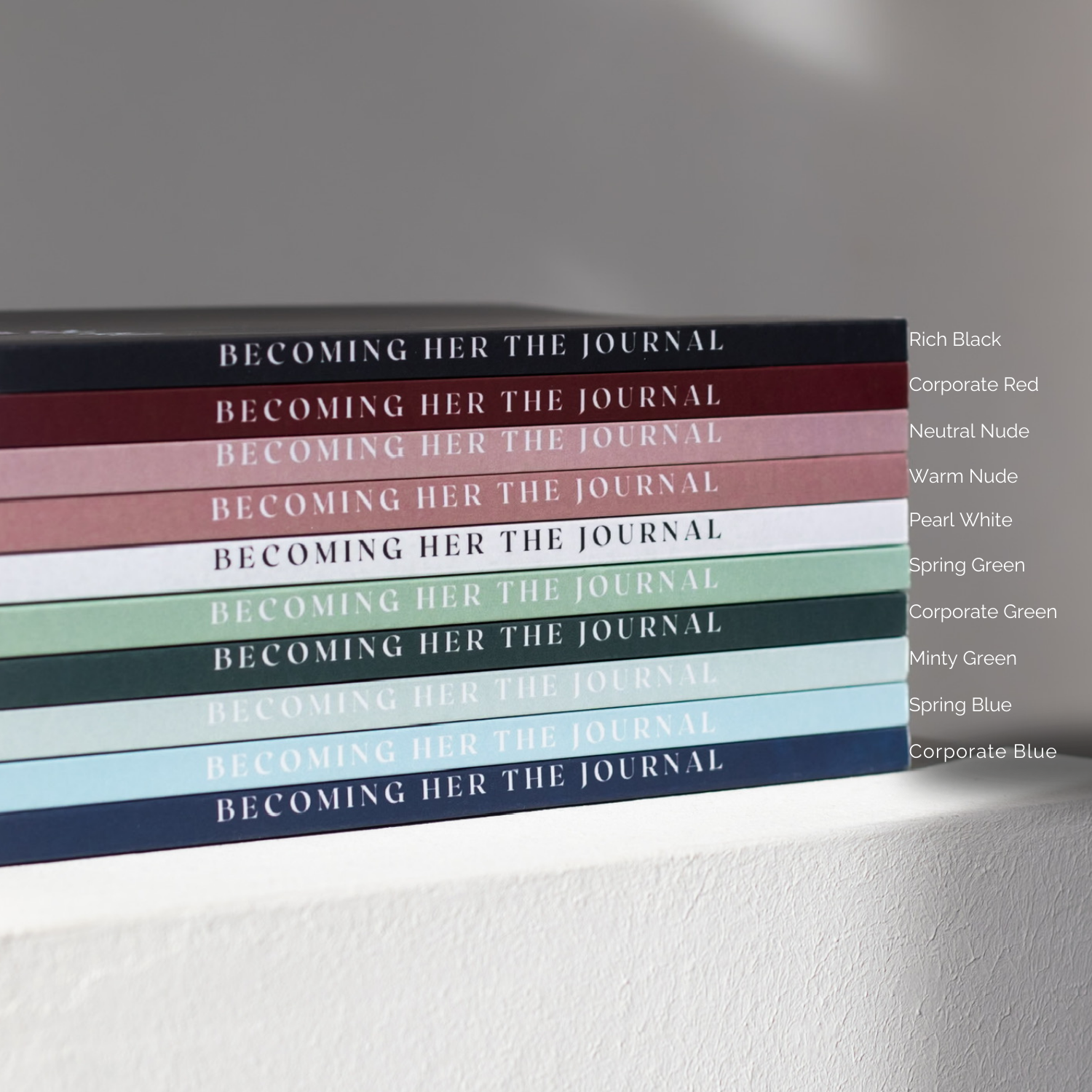 PRE-ORDER Becoming Her The Journal in Neutral Nude (Paperback)