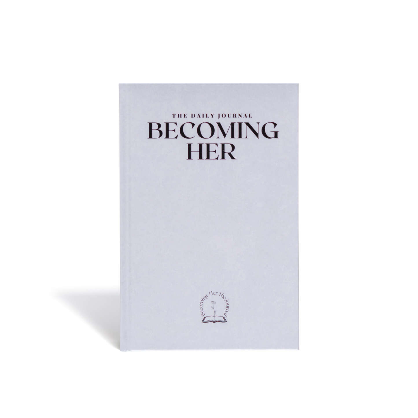 Becoming Her The Journal in Pearl White (Hard Cover)