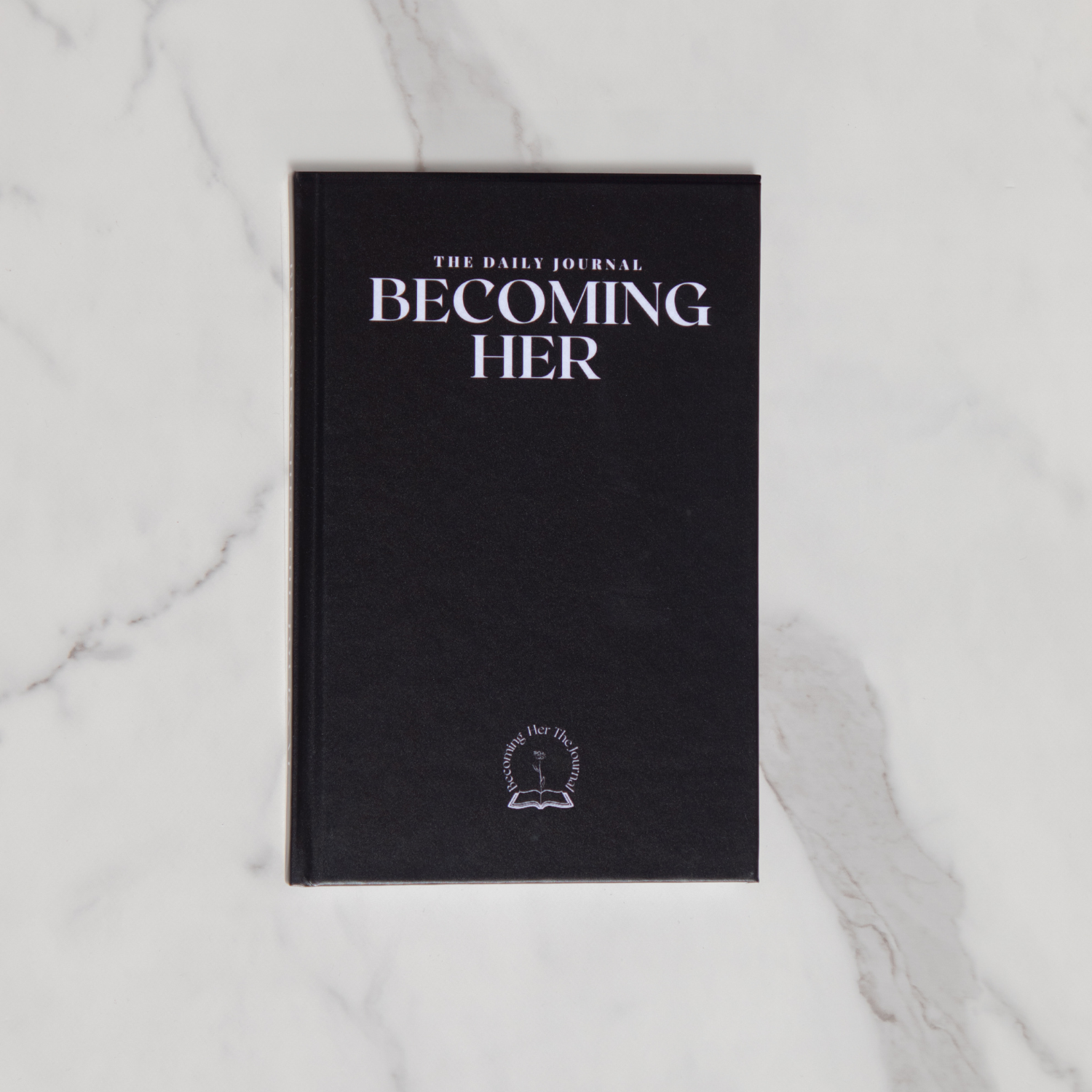 PRE-ORDER Becoming Her The Journal in Rich Black (Hard Cover)