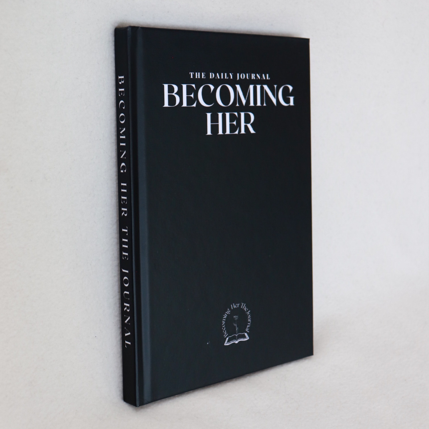 PRE-ORDER Becoming Her The Journal in Rich Black (Hard Cover)