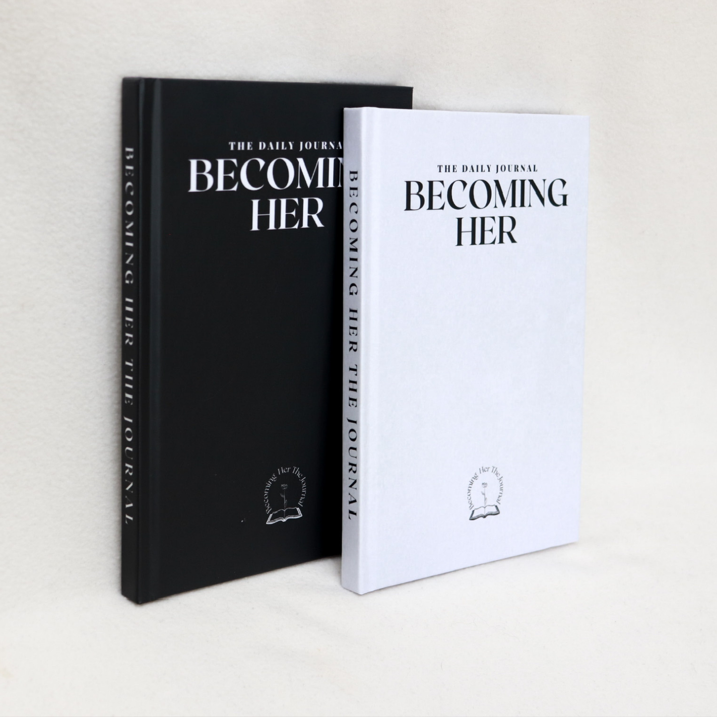 Becoming Her The Journal in Rich Black (Hard Cover)