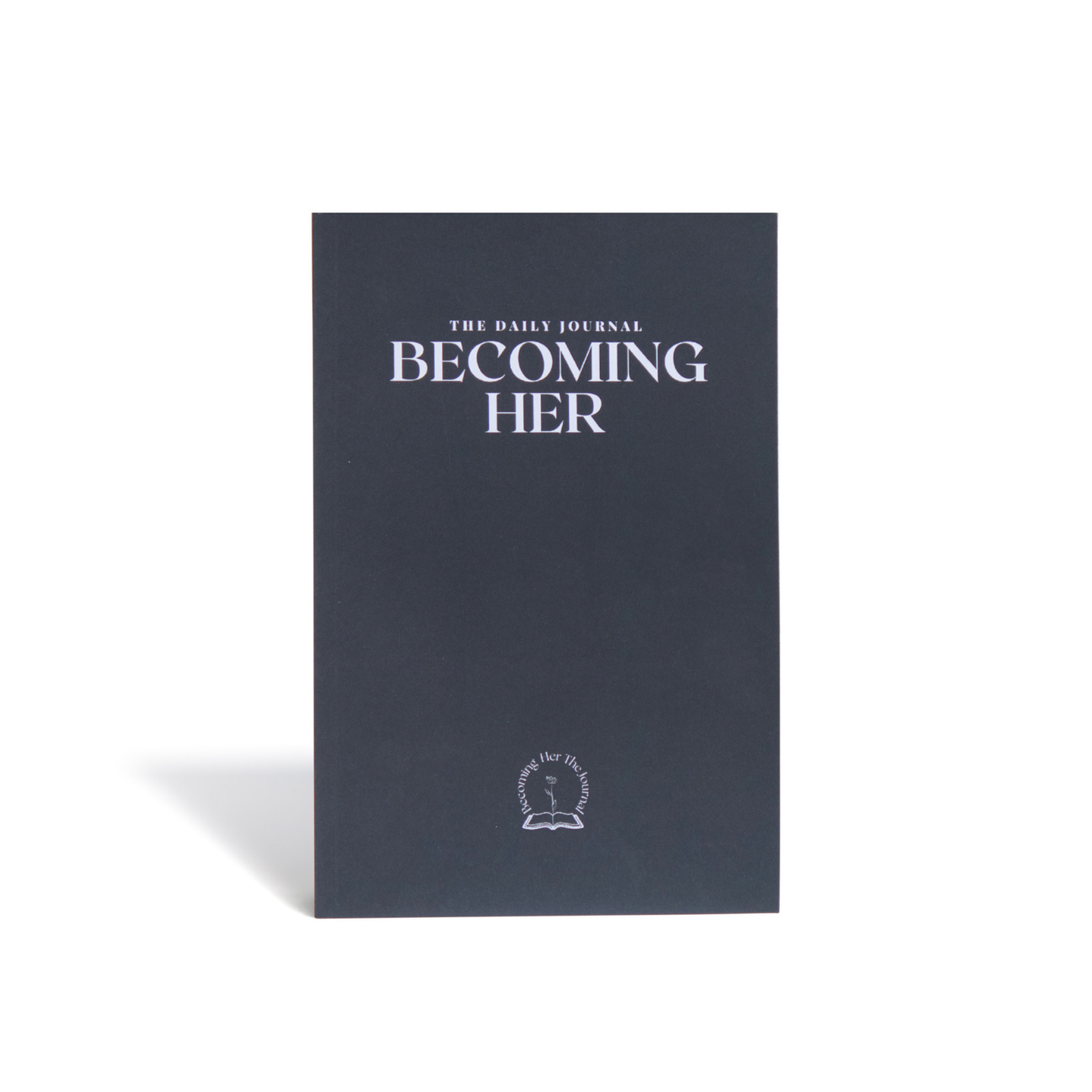 Becoming Her The Journal in Rich Black (Paperback)