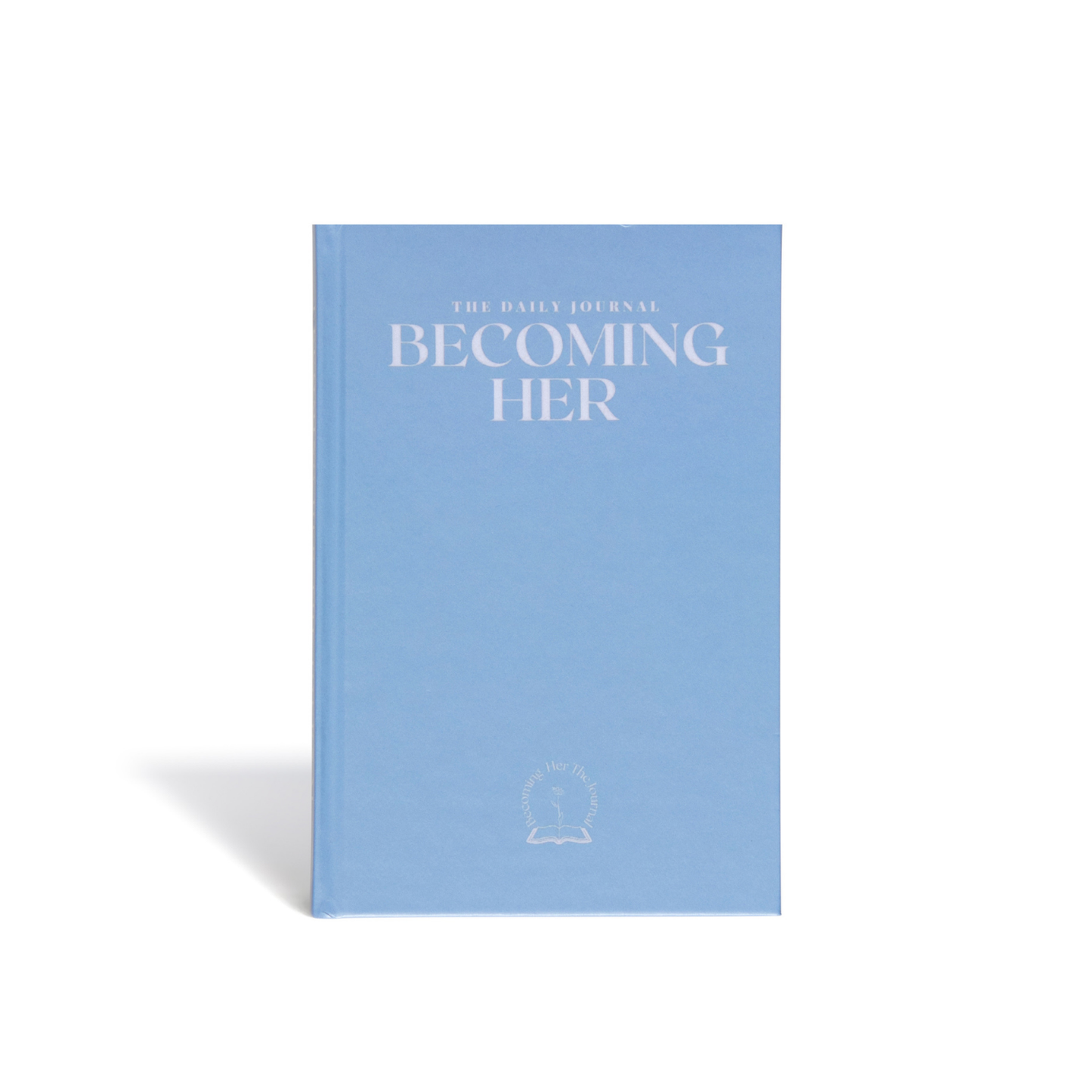 Becoming Her The Journal in Spring Blue (Hard Cover)