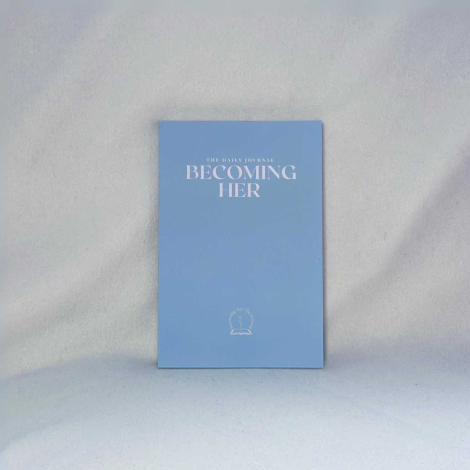 PRE-ORDER Becoming Her The Journal in Spring Blue (Paperback)