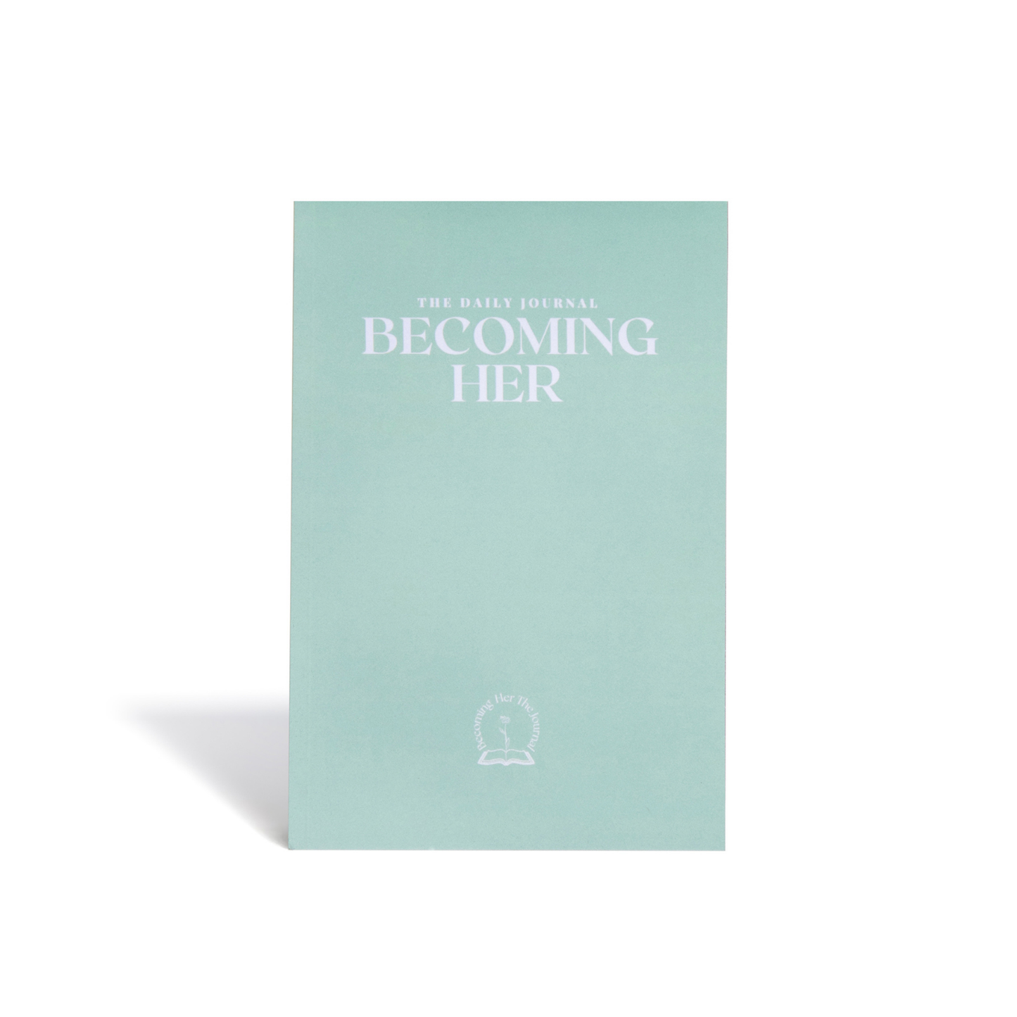 Becoming Her The Journal in Spring Green (Paperback)