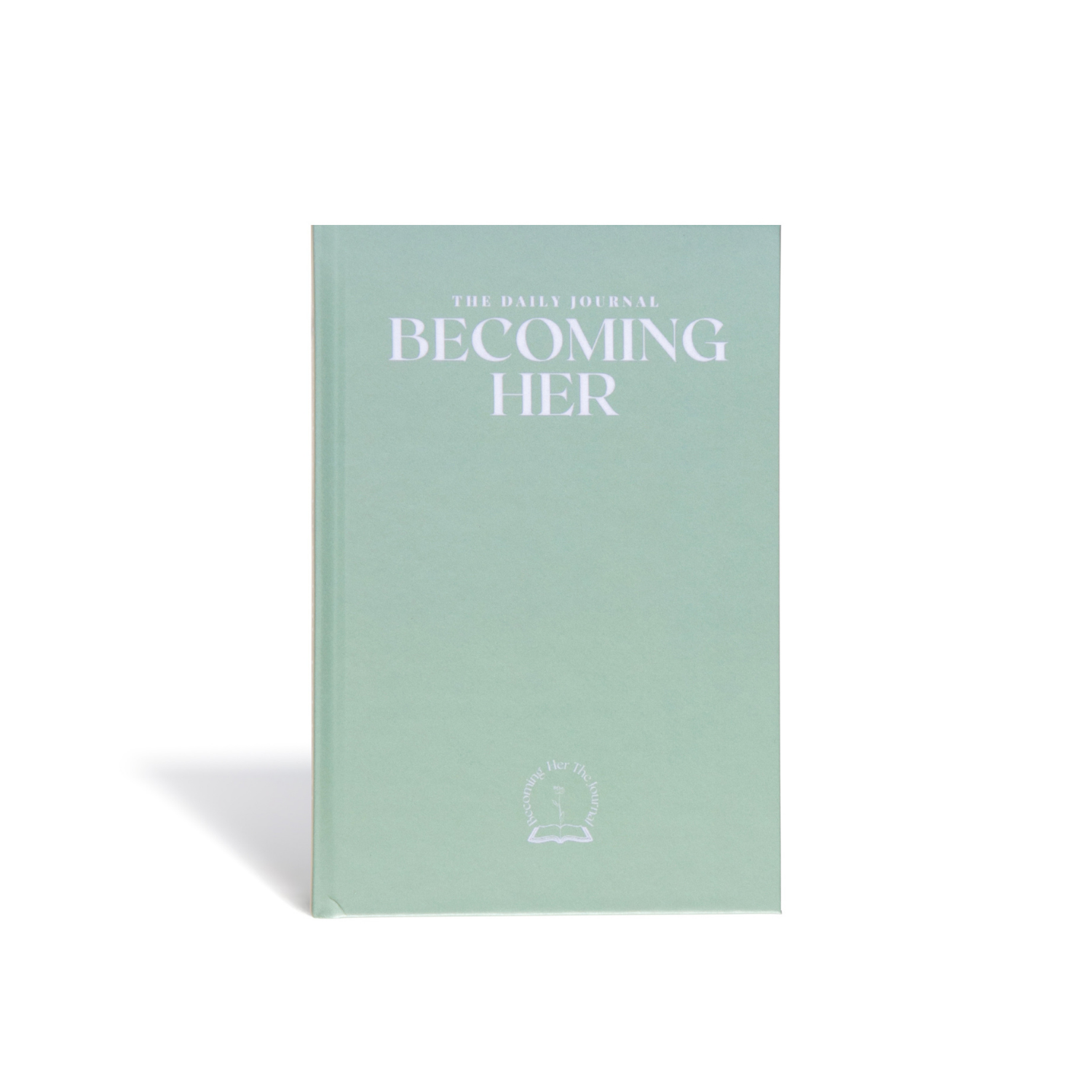 PRE-ORDER Becoming Her The Journal in Spring Green (Hard cover)