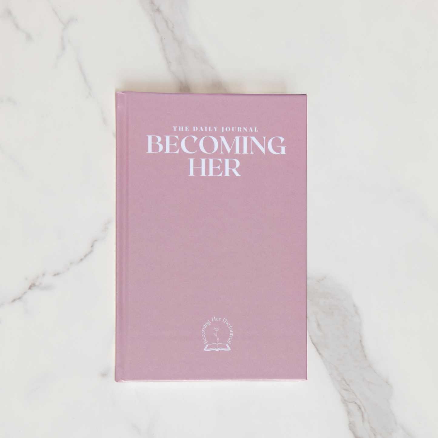 Becoming Her The Journal in Warm Nude (Hard Cover)