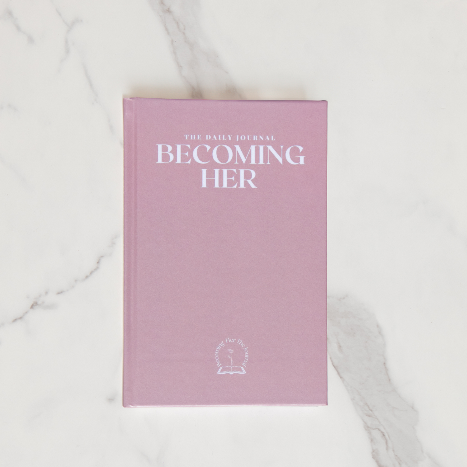 PRE-ORDER Becoming Her The Journal in Warm Nude (Hard Cover)