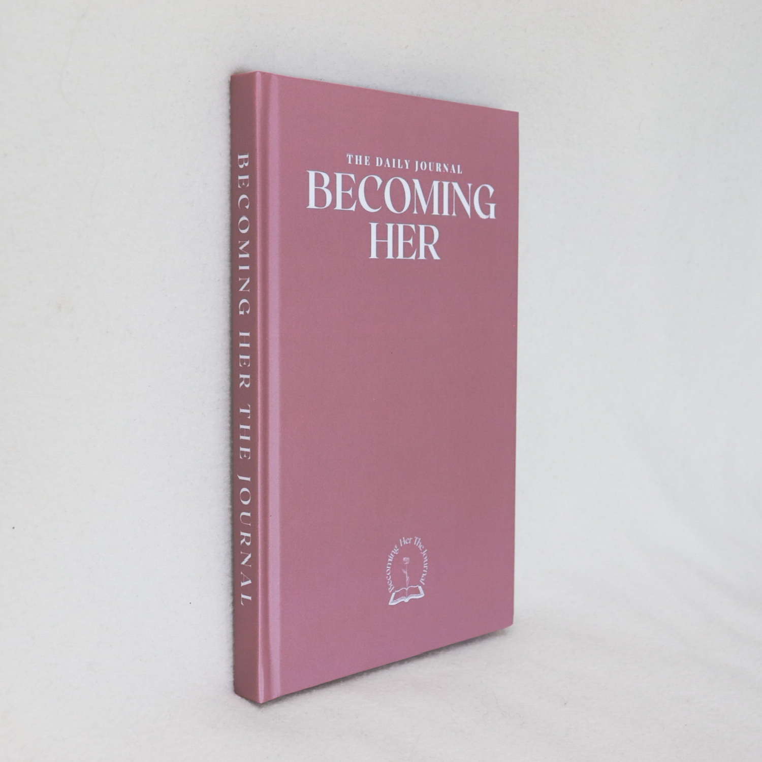 PRE-ORDER Becoming Her The Journal in Warm Nude (Hard Cover)